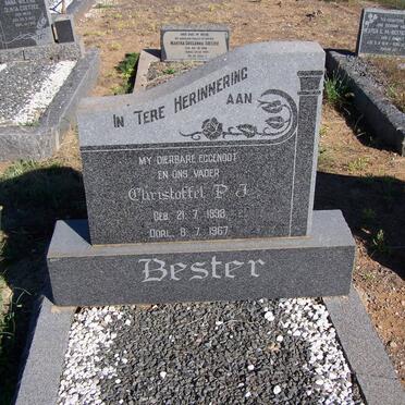 BESTER Christoffel P.J. 1898-1967