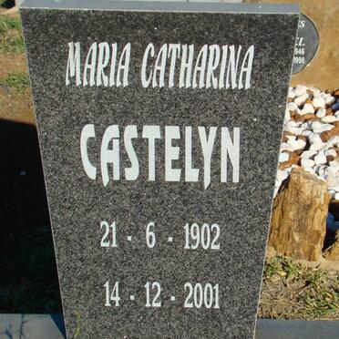 CASTELYN Maria Catharina 1902-2001