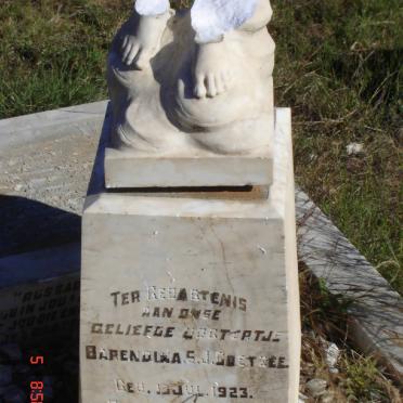 COETZEE Barendina S.J. 1923-1926