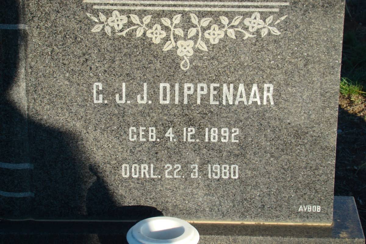 DIPPENAAR C.J.J. 1892-1980
