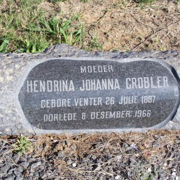 GROBLER Dirk Cornelis 1895-1969 &amp; Hendrina Johanna VENTER 1897-1966