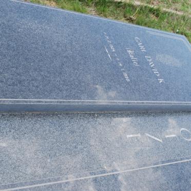 KOTZE Carl David K. 1924-1990