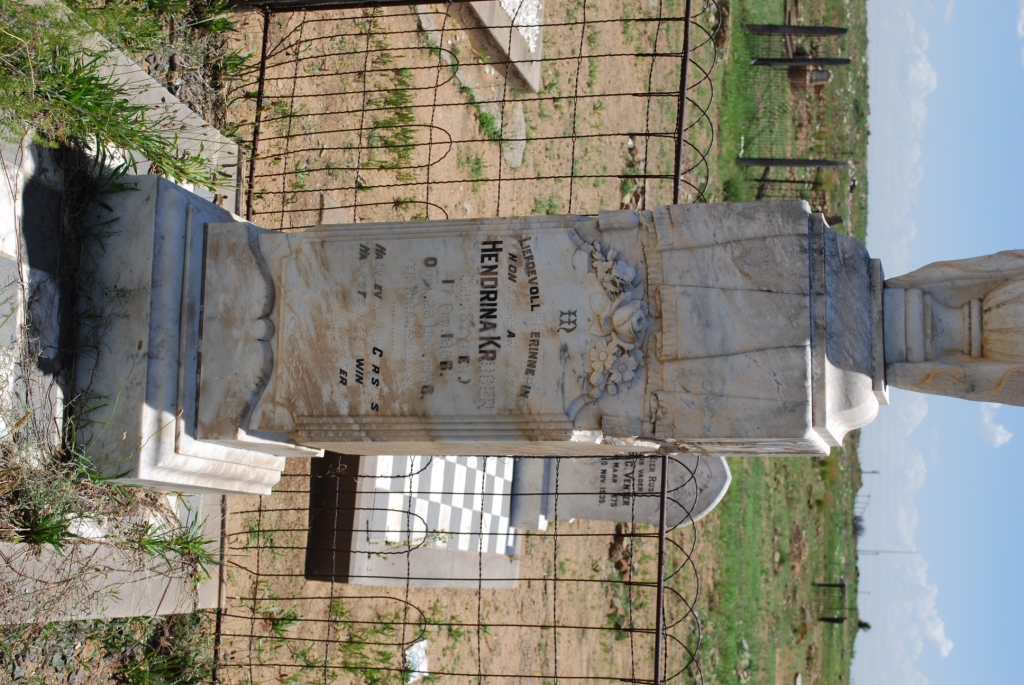 KRUGER Hendrina nee STYGER 18??-19??