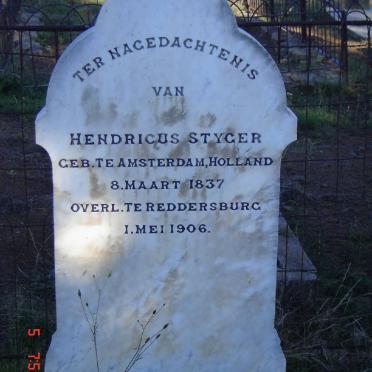 STYGER Hendricus 1837-1906