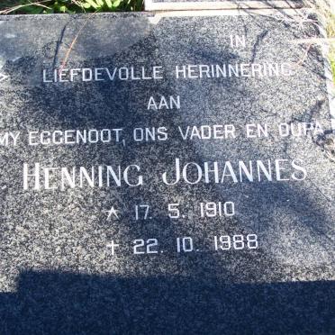 ? Henning Johannes 1910-1988