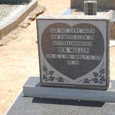 MULLER Ben 1901-1978