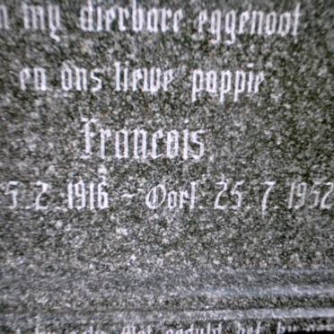 MAARTENS Francois 1916-1952