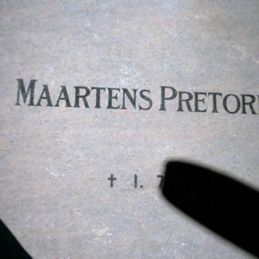 PRETORIUS Maartens ?