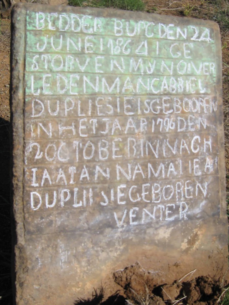 PLIESIE Gabriel, du 1796-1864 