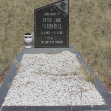 THORNHILL Peter John 1963-1992 