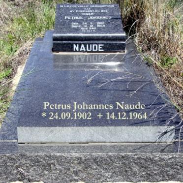 NAUDE Petrus Johannes 1902-1964