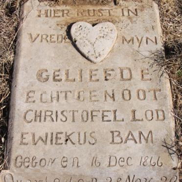 BAM Christofel Lodewiekus 1866-1929 