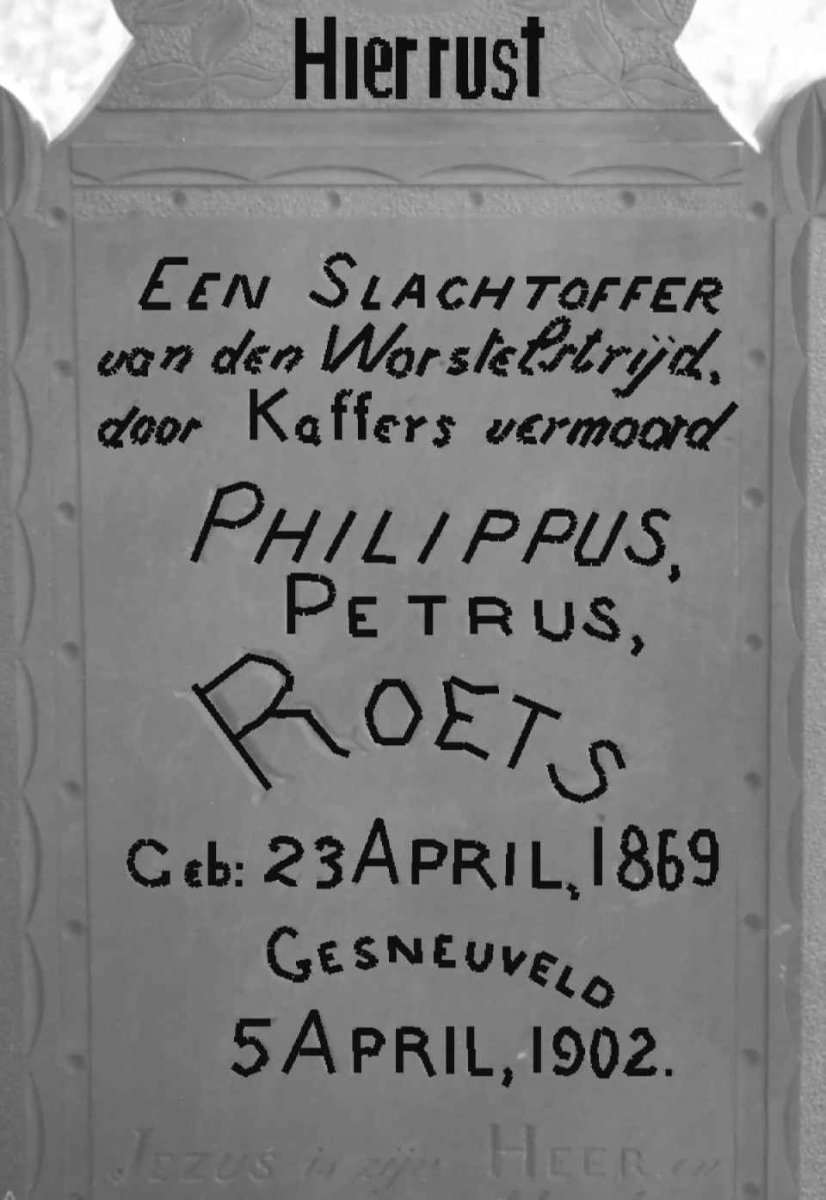 ROETS Philippus Petrus 1869-1902