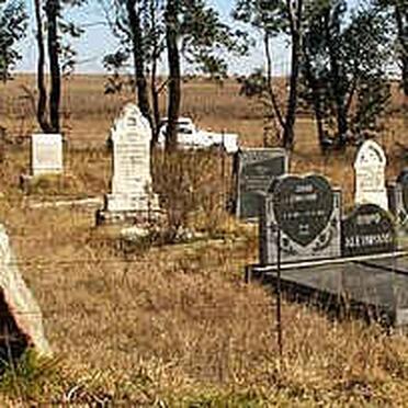Free State, REITZ district, Katdoringfontein 1171, farm cemetery