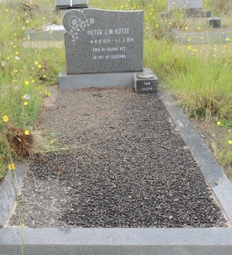 KOTZE Pieter J.M. 1924-1974