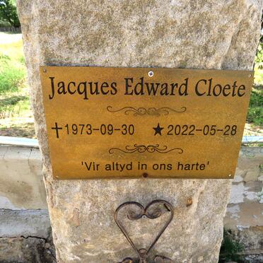 CLOETE Jacques Edward 1973-2022 _2