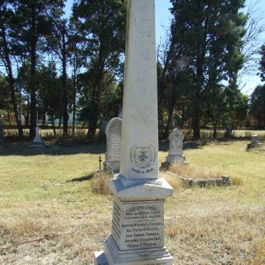 1. Memorial stone: Anglo Boer War - South African soldiers