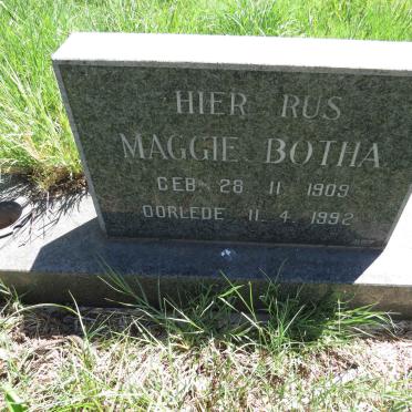 BOTHA Maggie 1909-1992