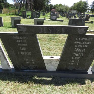 BESTER Casper Hermanus 1929-2004 & Catharina Frederika BOSHOFF 1932-1994