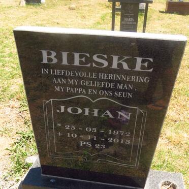 BIESKE Johan 1972-2013