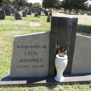 BOTHA Louis Johannes 1939-1999