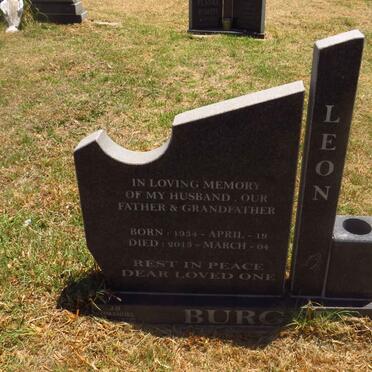 BURG Leon 1934-2013