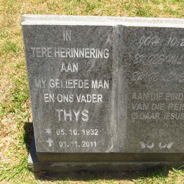 BOOYENS Thys 1932-2011