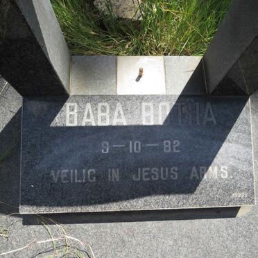 BOTHA 1982-1982