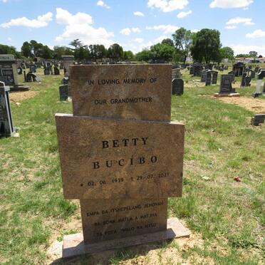 BUCIBO Betty 1939-2021