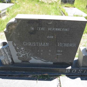 BOSHOFF Christiaan Hendrik 1914-1984 & Suzetta Otilia 1916-2003 _1
