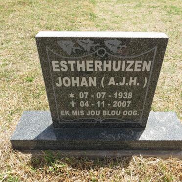 ESTHERHUIZEN A.J.H. 1938-2007