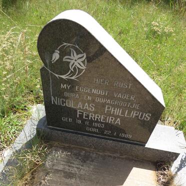 FERREIRA Nicolaas Phillipus 1903-1989