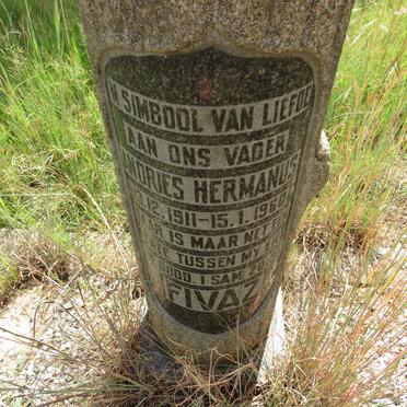 FIVAZ Andries Hermanus 1911-1960