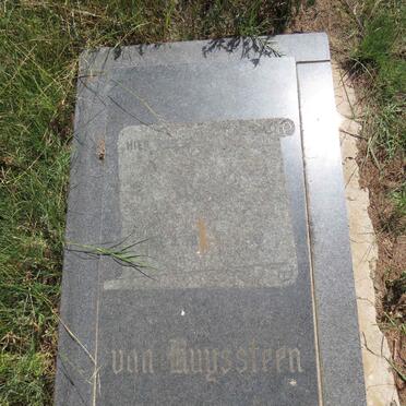 HUYSSTEEN, van
