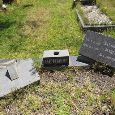 HENNOP Frederik Philippus Nicolaas 1897-1978 & Salomina Maria KLEYNHANS 1912-1978 _1