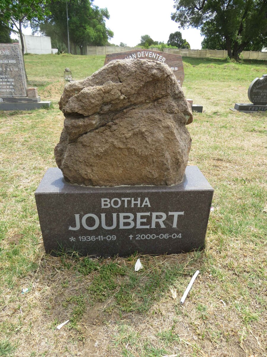 JOUBERT Botha 1936-2000