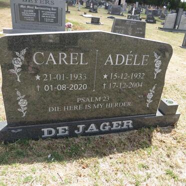 JAGER Carel, de 1933-2020 & Adele 1932-2004