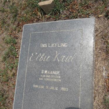 KRIEL Elbie -1963