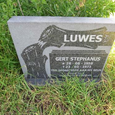 LUWES Gert Stephanus 1958-1973