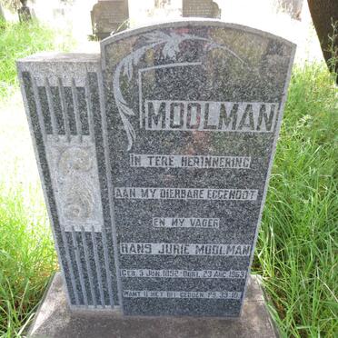 MOOLMAN Hans Jurie 1892-1963