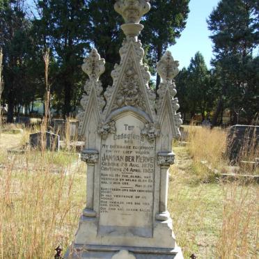 MERWE Jan, van der 1879-1923