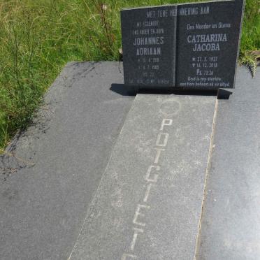 POTGIETER Johannes Adriaan 1919-1989 & Catharina Jacoba 1927-2018