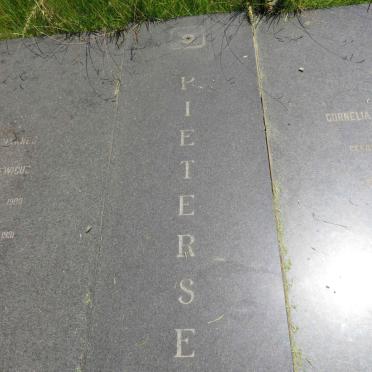 PIETERSE Johannes Lodewicus 1900-1991 & Cornelia Gertruida MEYER 1899-1983 _1