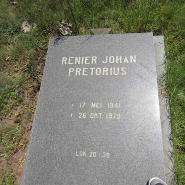 PRETORIUS Renier Johan 1941-1979