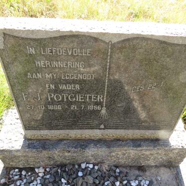 POTGIETER F.J. 1886-1956