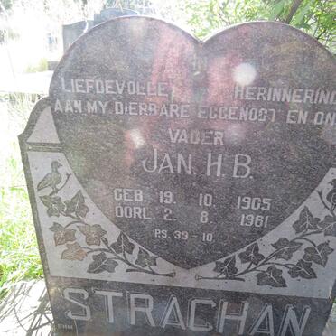 STRACHAN Jan H.B. 1905-1961