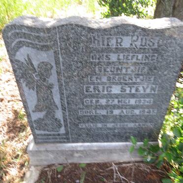 STEYN Eric 1934-1945