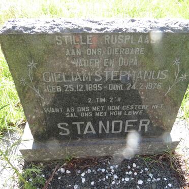 STANDER Gieliam Stephanus 1895-1976