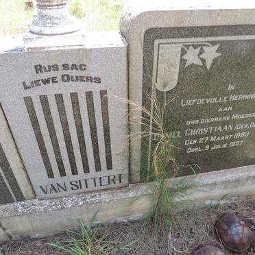 SITTERT Johan Christiaan, van 1885-1951 & Daniel Christiaan ODENDAAL 1883-1957 _1