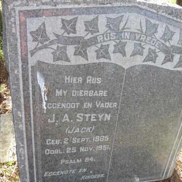STEYN J.A. 1885-1951